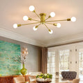 Siittoo 8 - Light Dimmable Sputnik Sphere Chandelier