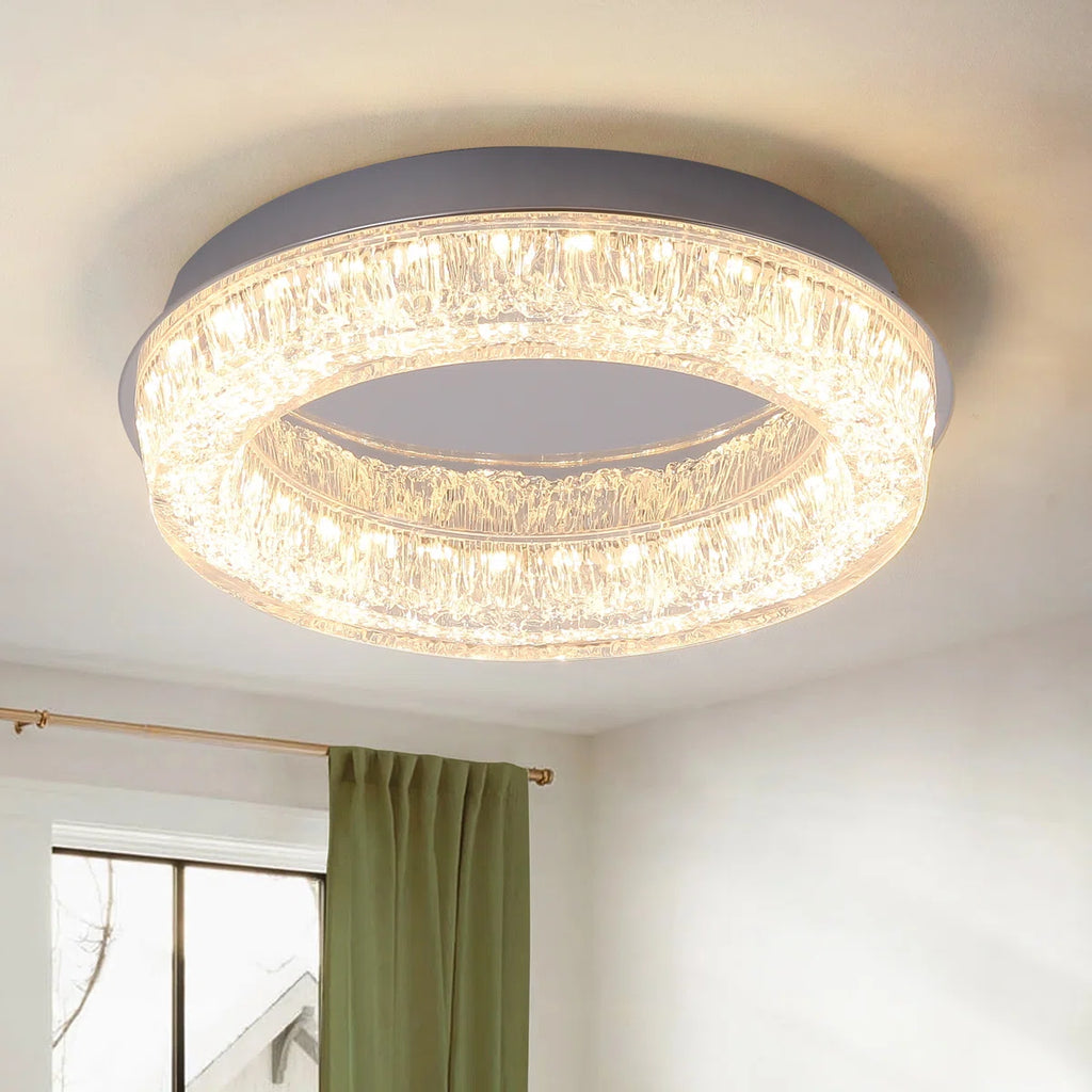 Siittoo 12.20" LED Dimmable Flush Mount