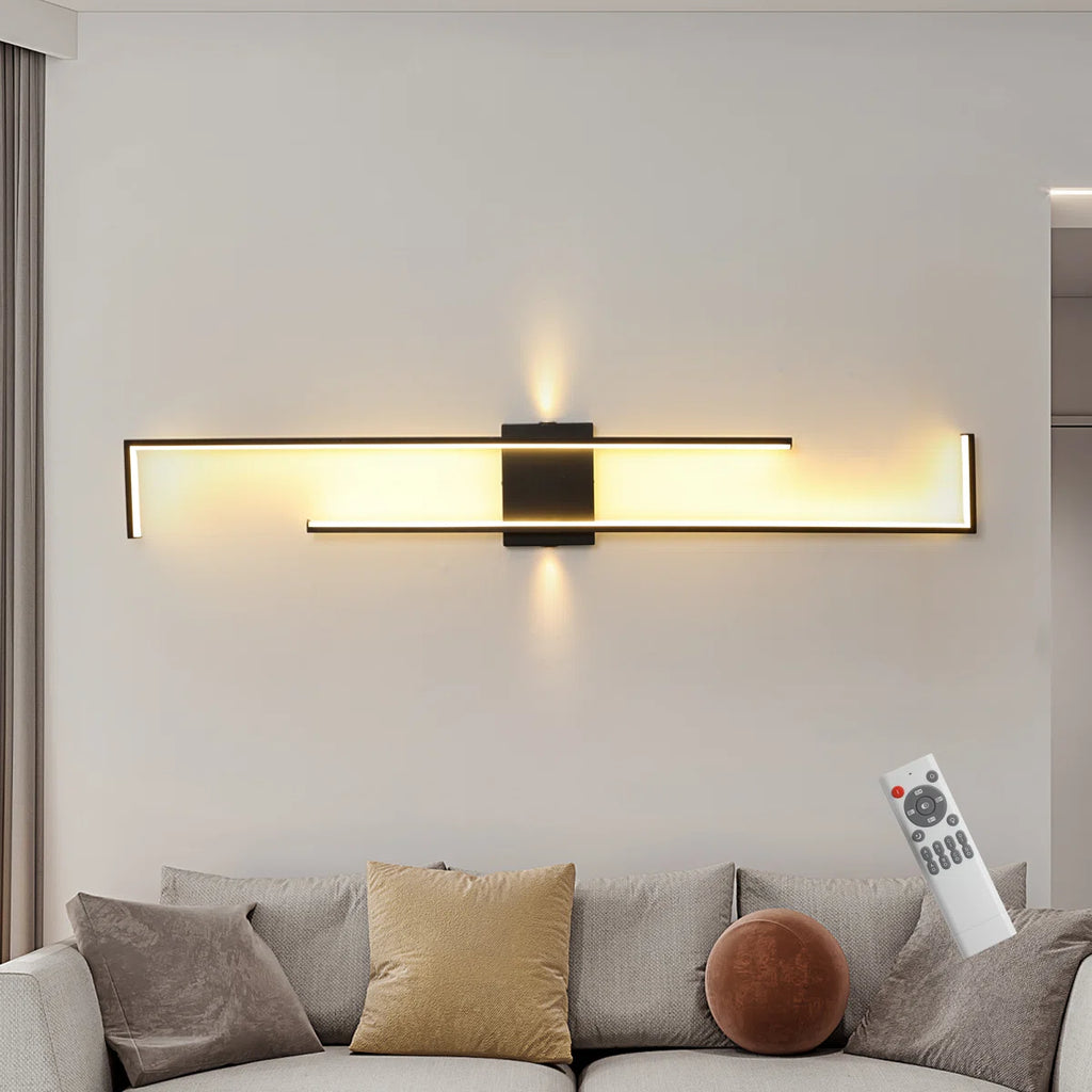 Siittoo  55.12" Aluminum LED Flush Mounted Sconce