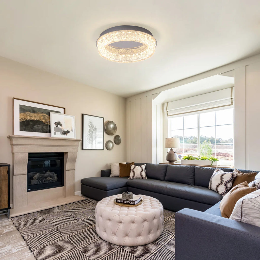 Siittoo 12.20" LED Dimmable Flush Mount