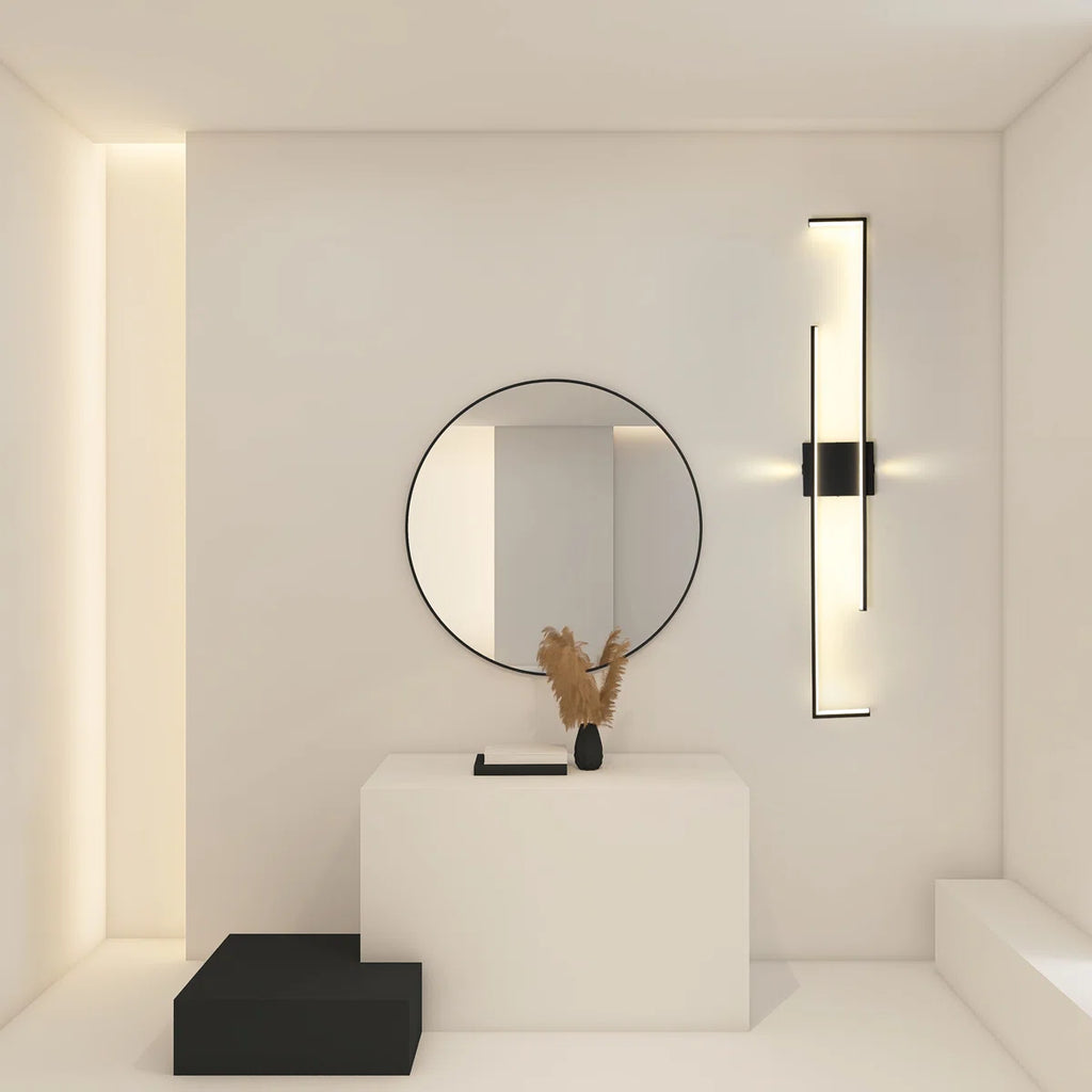 Siittoo  55.12" Aluminum LED Flush Mounted Sconce