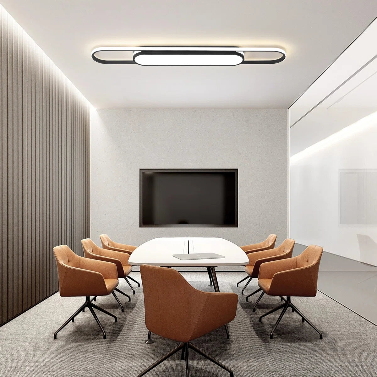 Siittoo  1 - Light 55.1" LED Flush Mount
