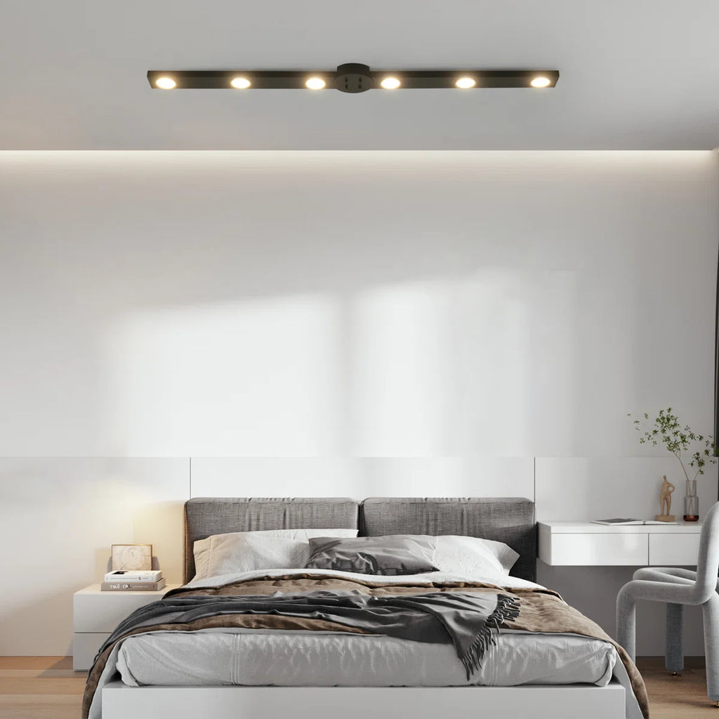 Siittoo 6 - Light 47.24" LED Dimmable Flush Mount