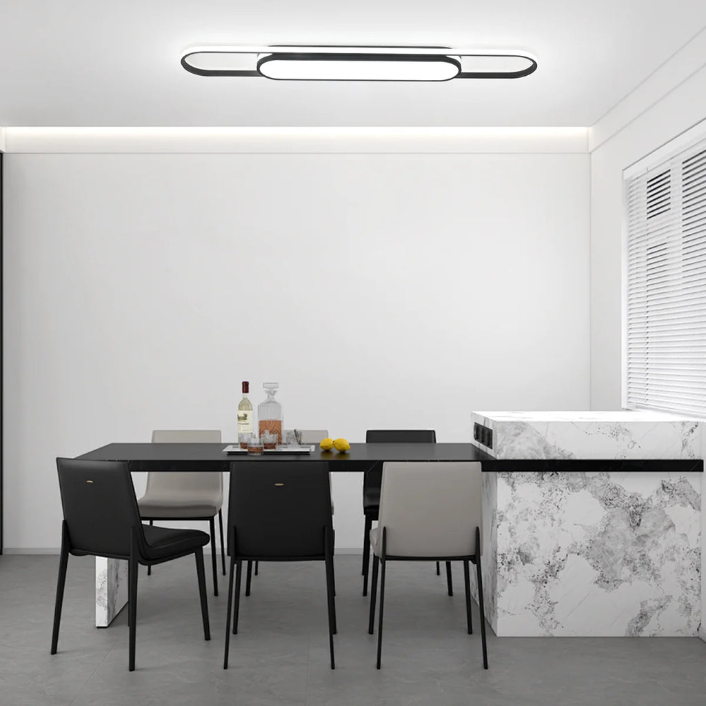 Siittoo  1 - Light 55.1" LED Flush Mount
