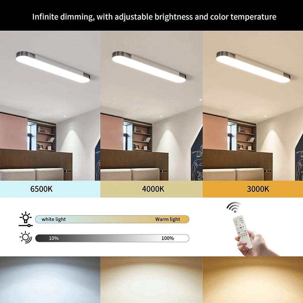 Siittoo 1 - Light 39.4" Rectangle LED Flush Mount