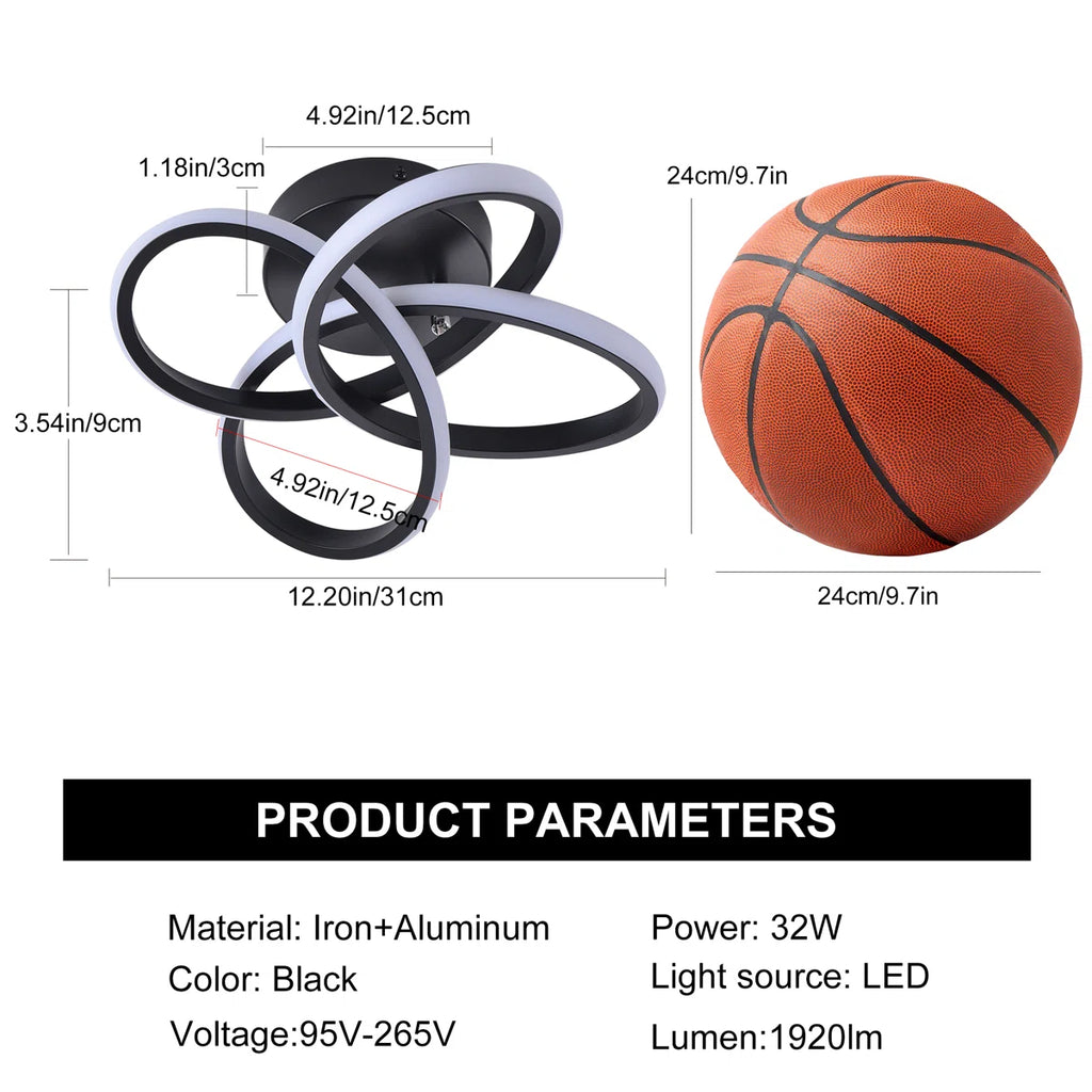 Siittoo 1 - Light 12.20'' Geometric LED Flush Mount