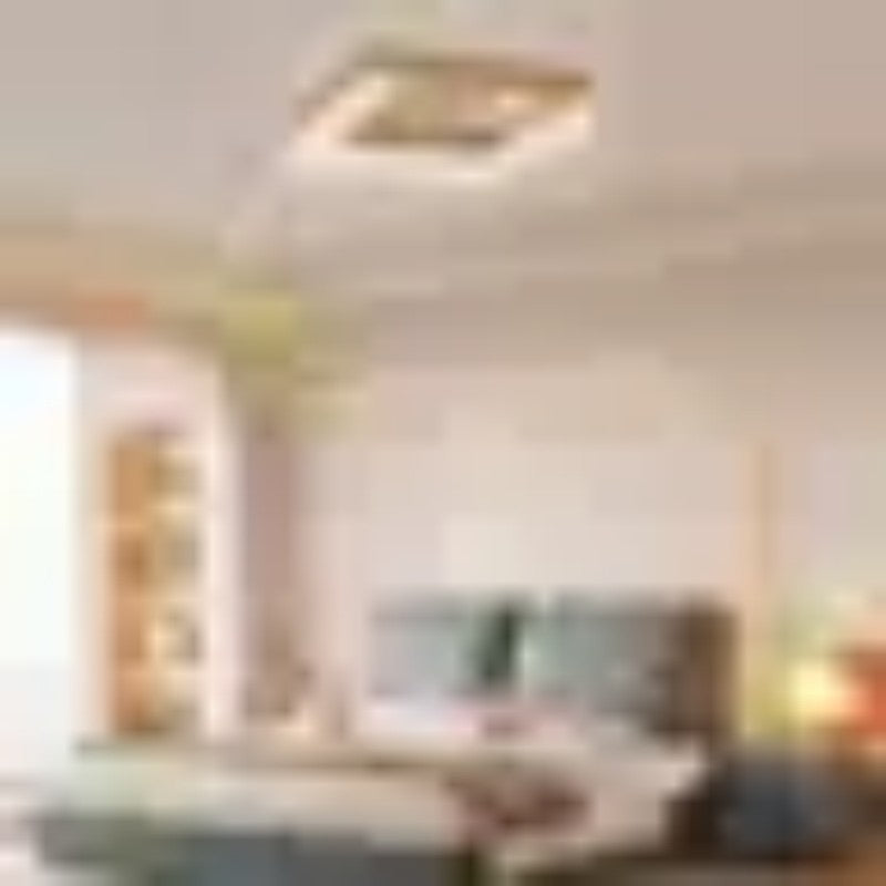 Siittoo 11.81" Square Dimmable LED Flush Mount