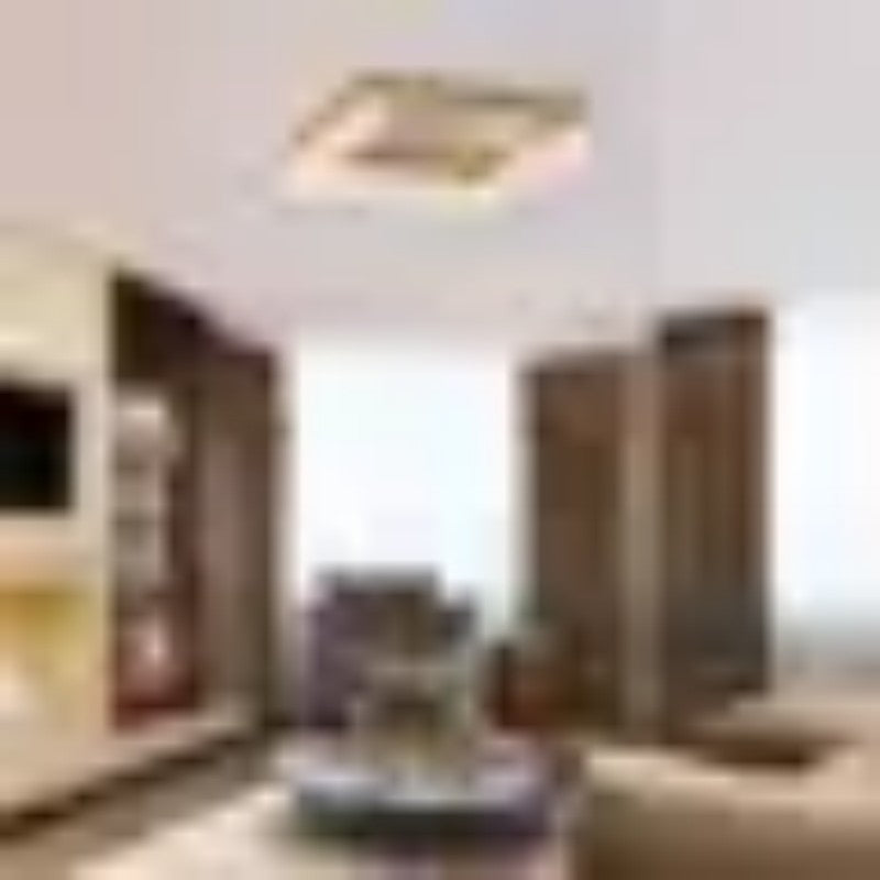 Siittoo 11.81" Square Dimmable LED Flush Mount