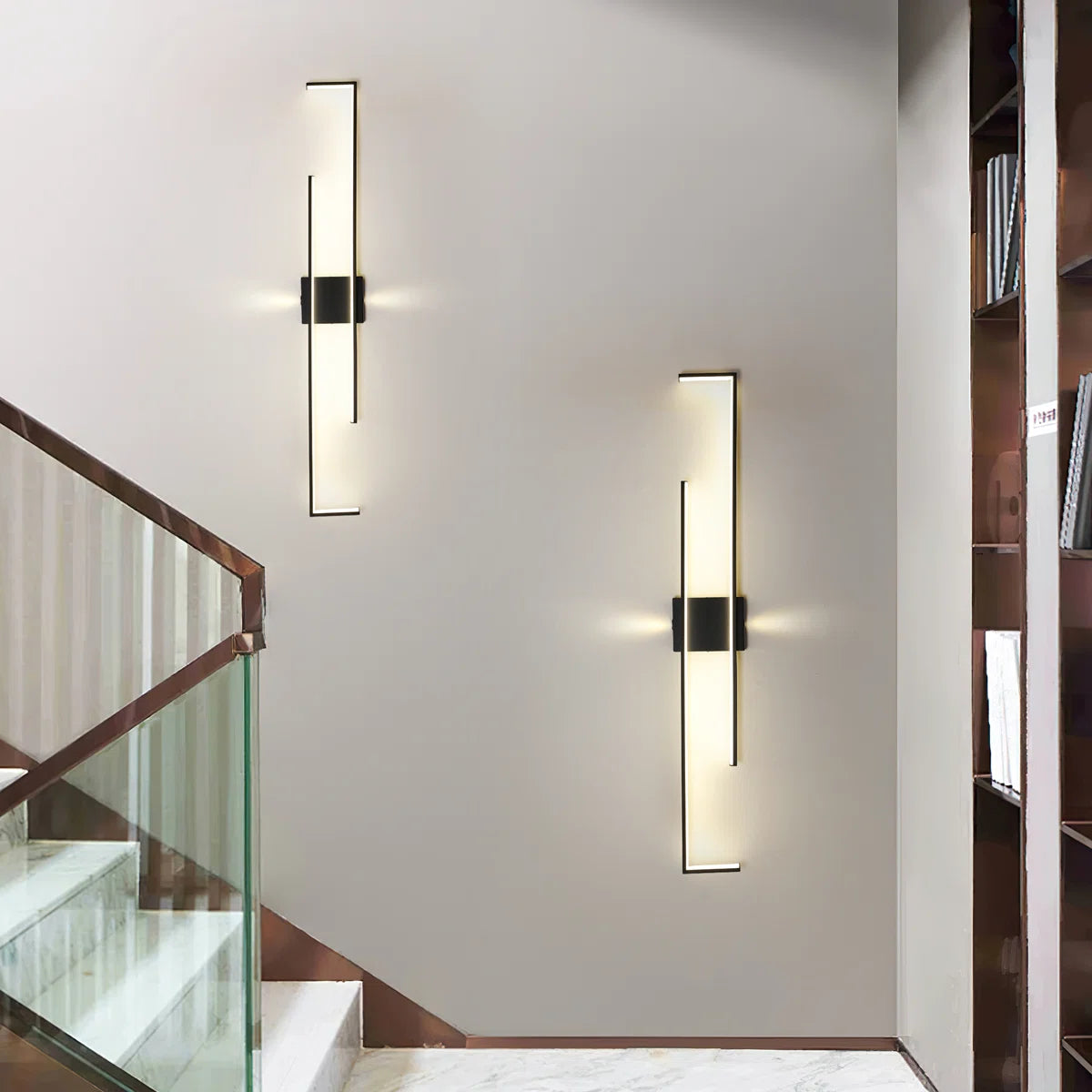 Siittoo  55.12" Aluminum LED Flush Mounted Sconce