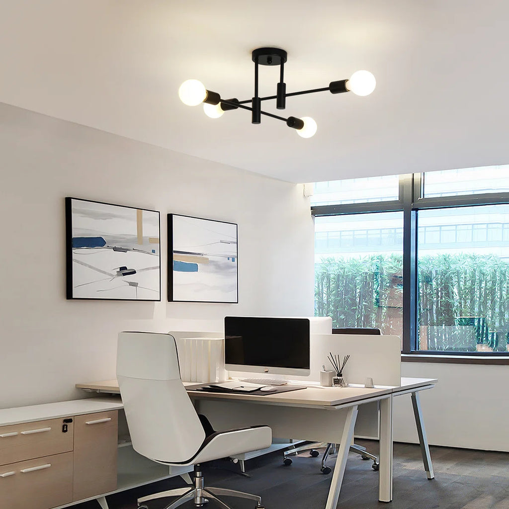 Siittoo  4 - Light Dimmable Sputnik Sphere Chandelier