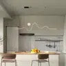 Siittoo 2 - Light Black LED Kitchen Island Pendant