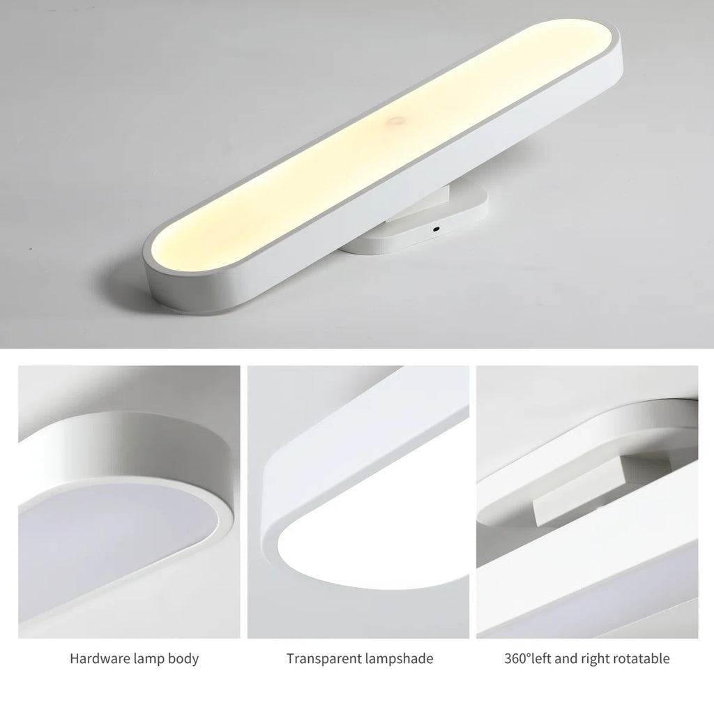 Siittoo 1 - Light 27.1" Simple Rectangle LED Semi Flush Mount
