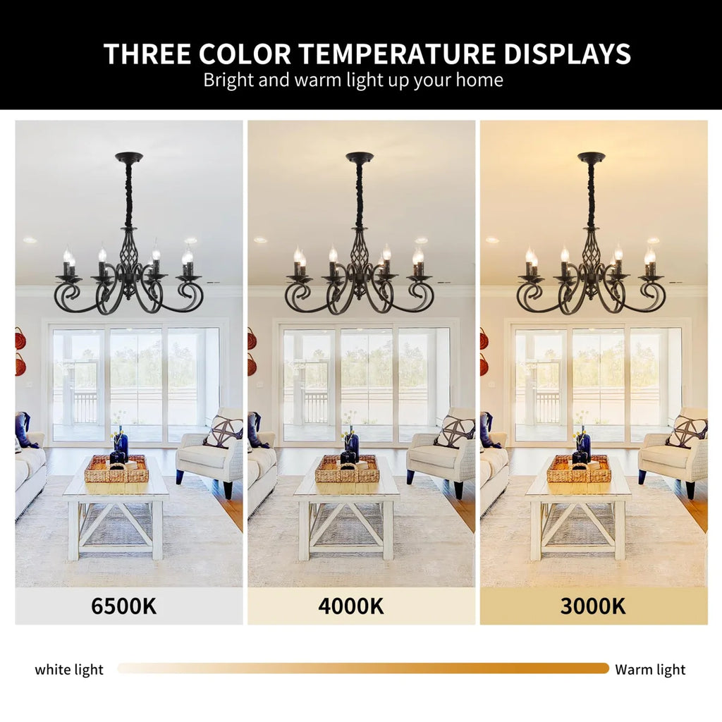 Siittoo 8 - Light Dimmable Empire Chandelier