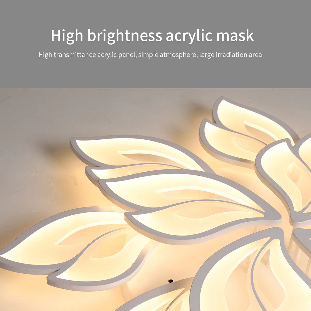 Siittoo 9 - Light 28.4" Acrylic LED Flush Mount