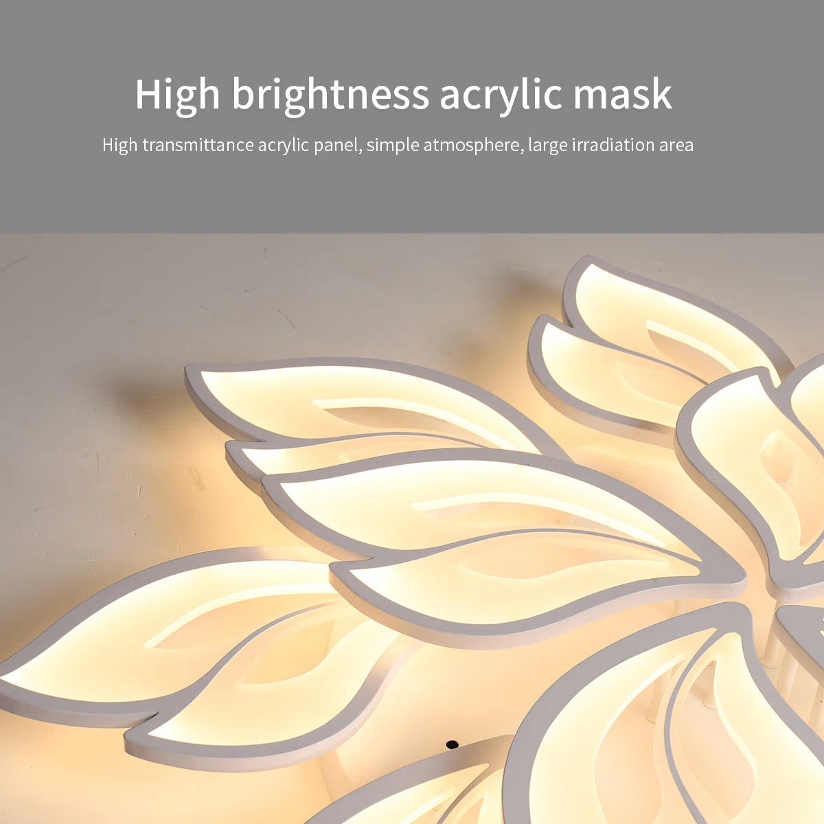 Siittoo 9 - Light 28.4" Acrylic LED Flush Mount