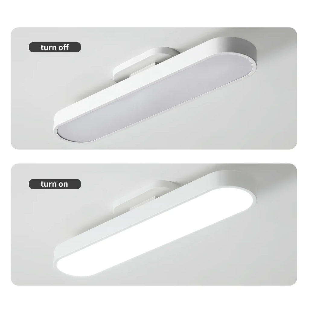 Siittoo 1 - Light 27.1" Simple Rectangle LED Semi Flush Mount
