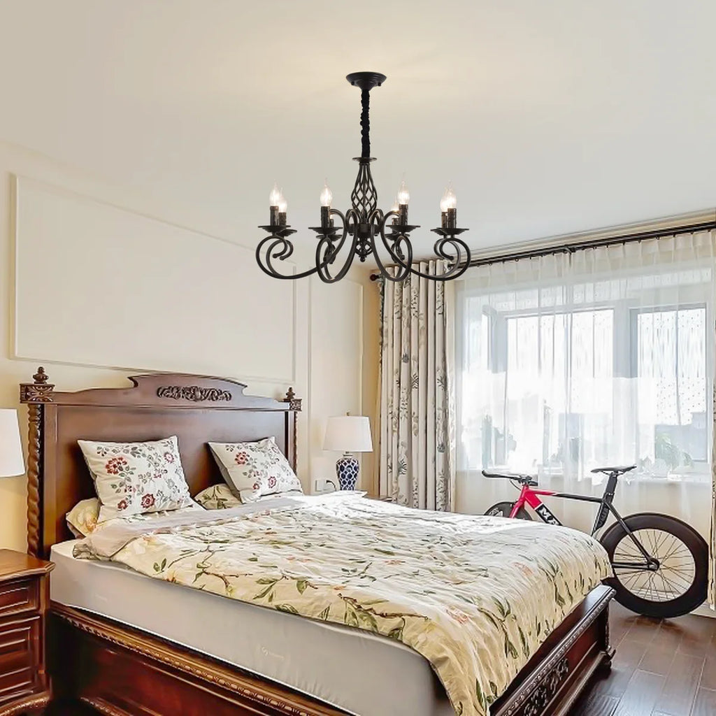 Siittoo 8 - Light Dimmable Empire Chandelier