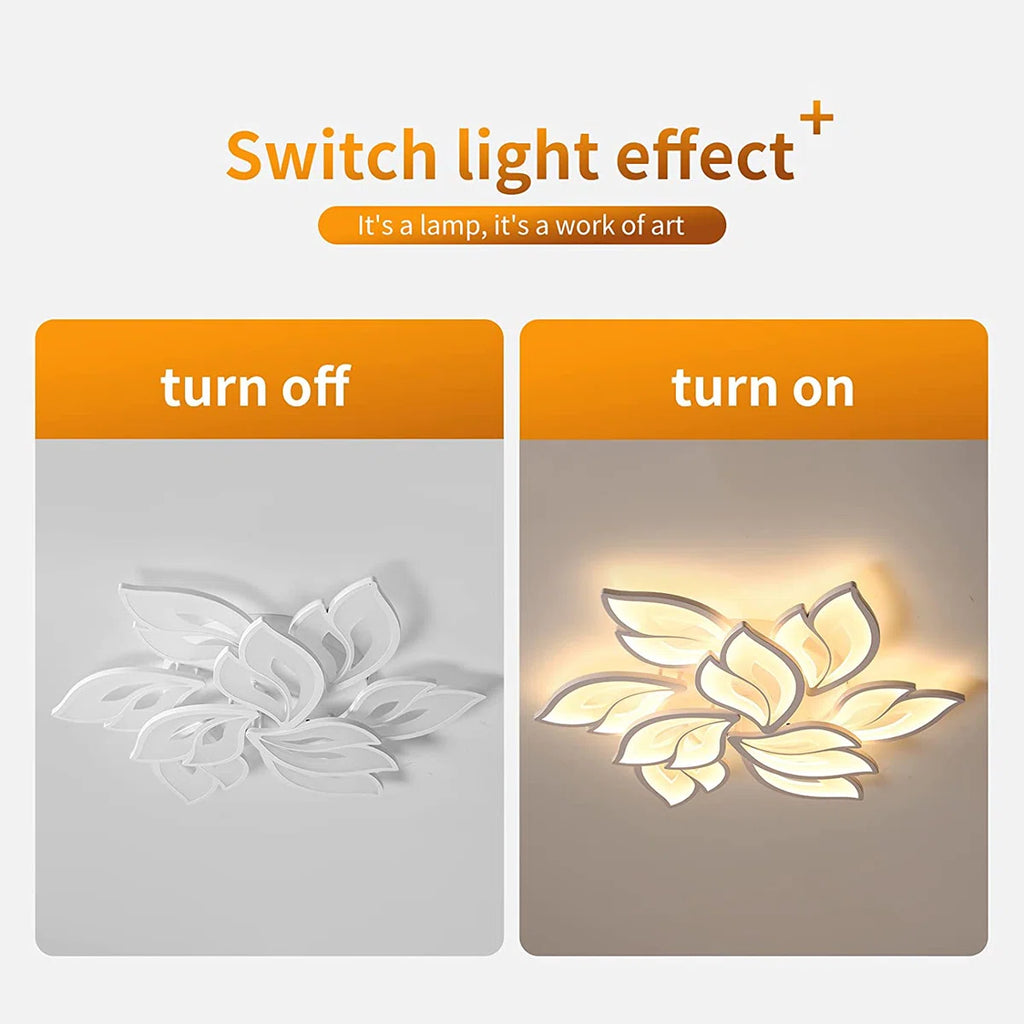 Siittoo 9 - Light 28.4" Acrylic LED Flush Mount