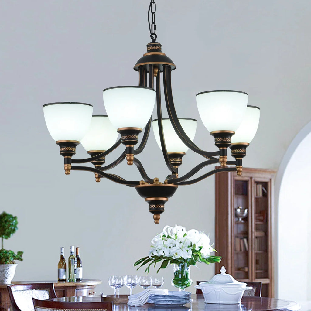 Siittoo 6 - Light Dimmable Classic / Traditional Chandelier